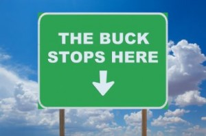 Buck stops here